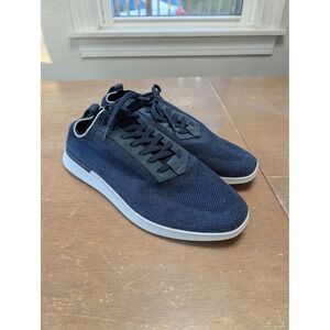 Wolf & Shepherd SupremeKnit Trainer Navy Blue Mens Sneakers Shoes US 11M